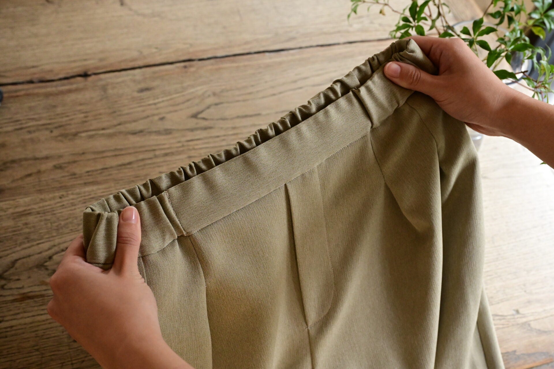 1年中はけるコクーンパンツ - OURHOME