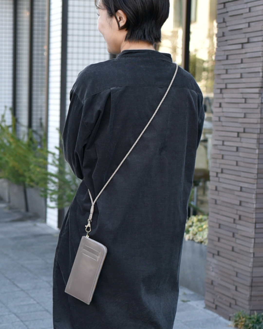 【美品】OURHOME ロングストラップ ブラック ロングストラップ(単品) – OURHOME