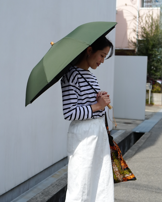 完全遮光100％折りたたみ傘（晴雨兼用） - OURHOME