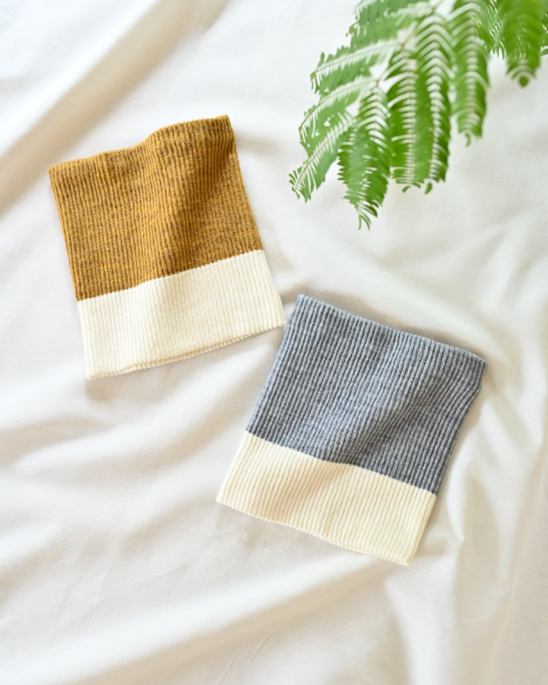 肌側シルクの洗える2WAYネックウォーマー