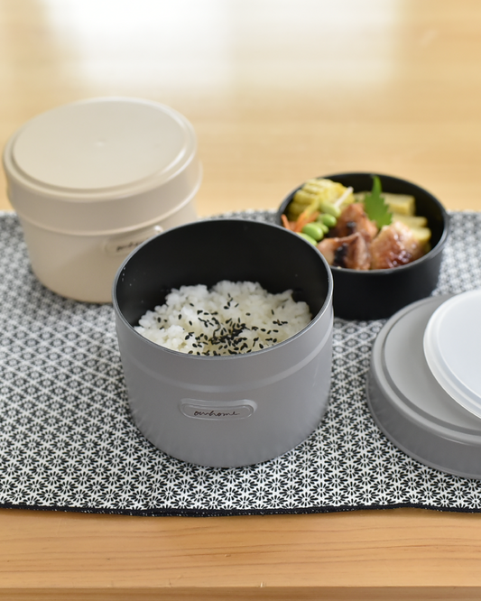 お手入れラクな2段お弁当箱（食洗機＆レンジOK）