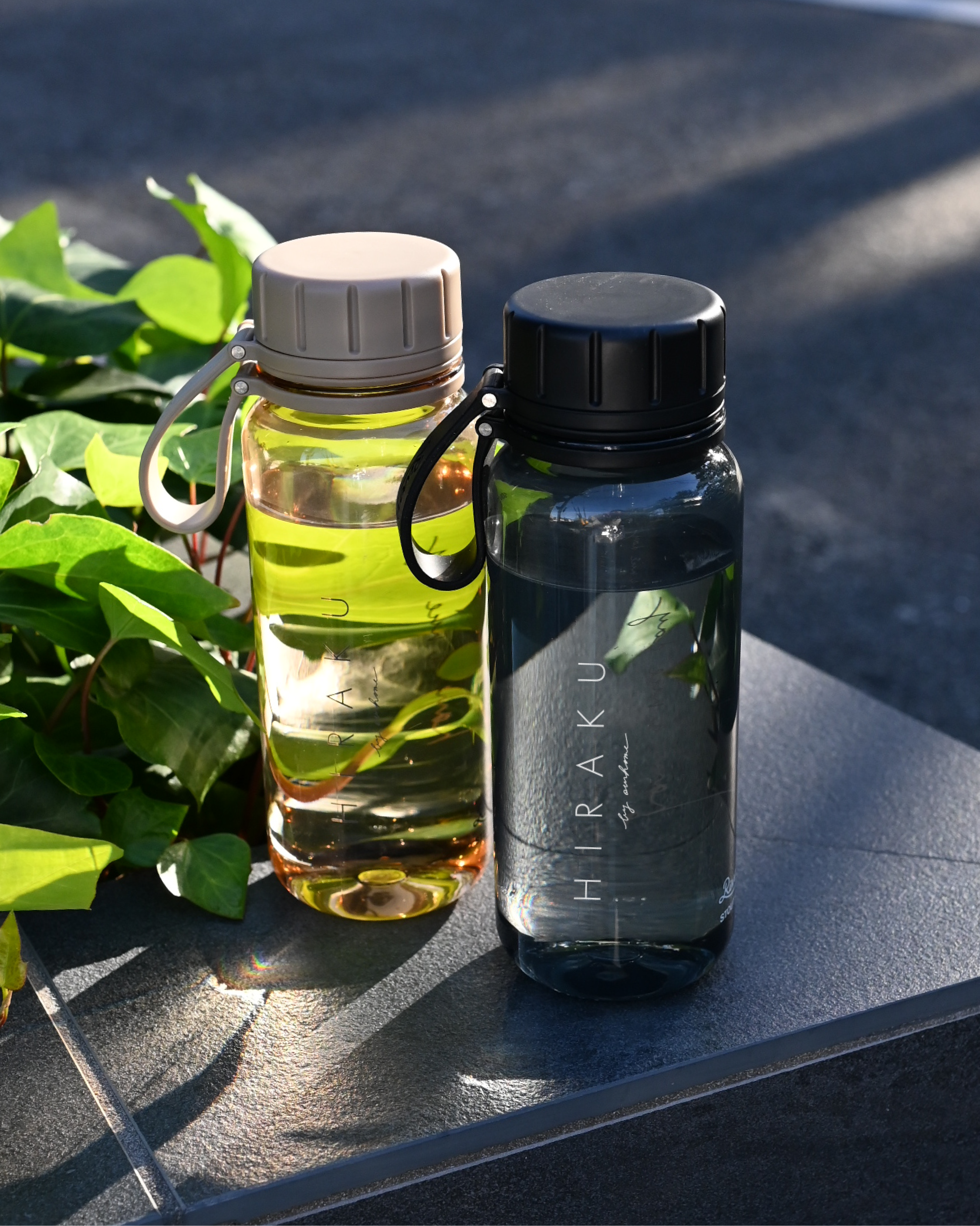 目盛り付きクリアボトル（550ml) - OURHOME