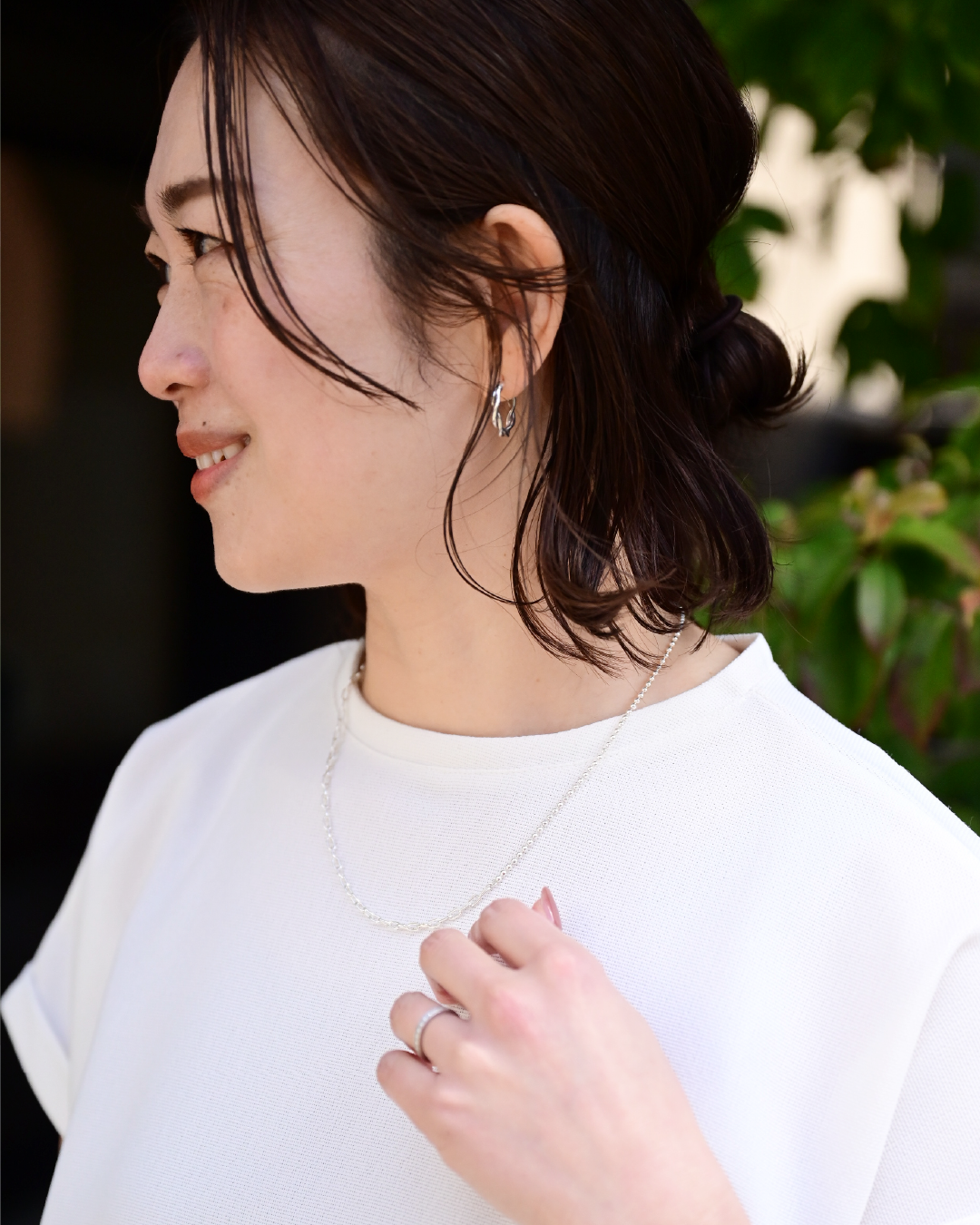 Silver925ミディアムネックレス