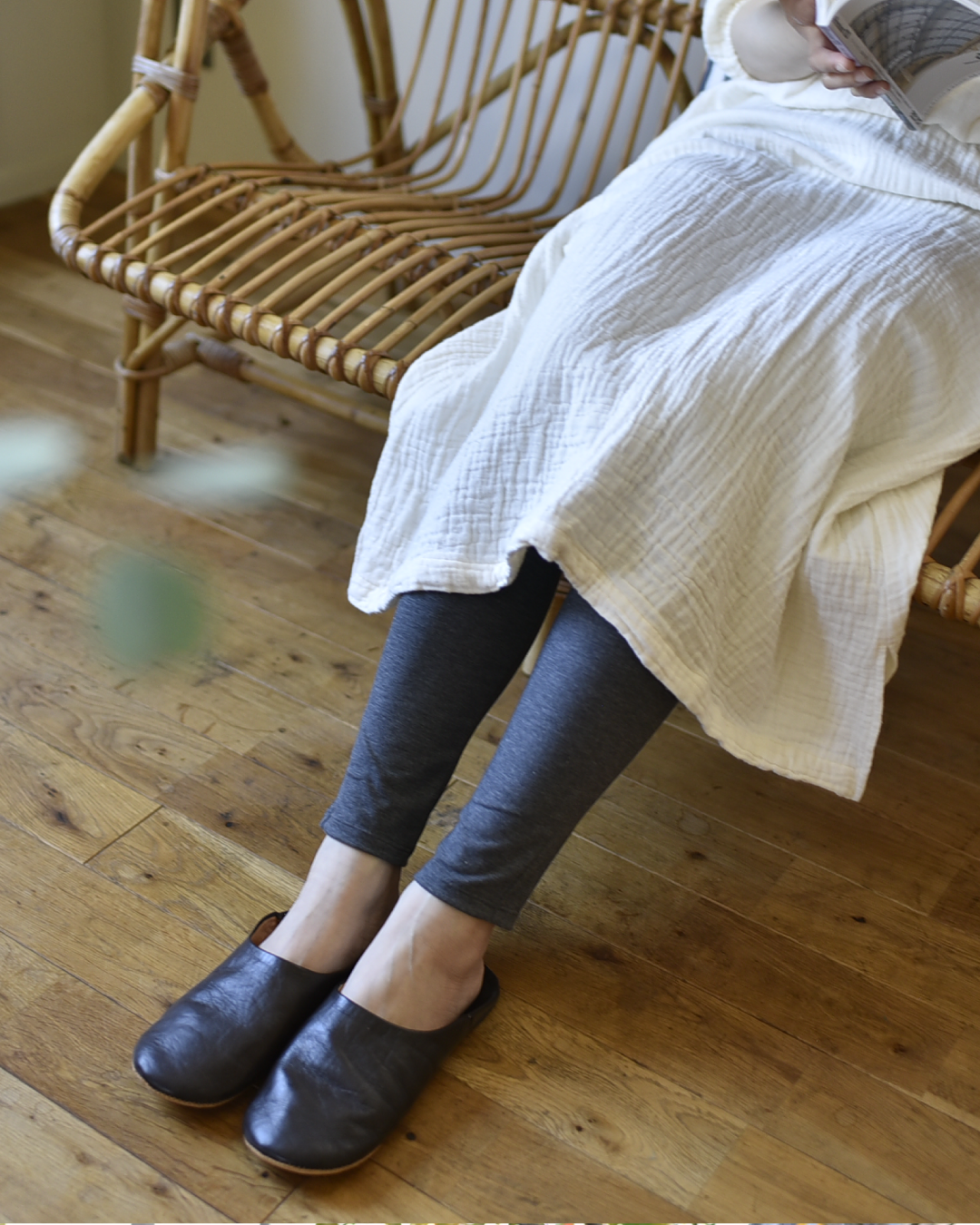 OURHOME フィットレギンス きれいに穿けて動きやすいフィットレギンス｜おしゃれな