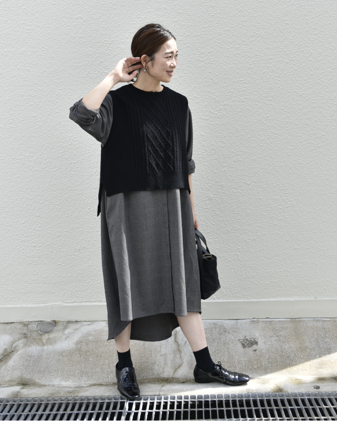 柔らかウールのニットベスト – OURHOME 柔らかウールのニットベスト – OURHOME