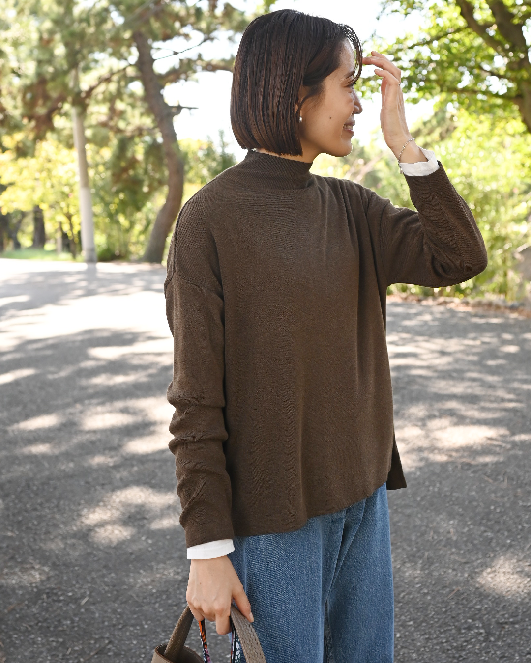 洗えるきれいめタートルニット – OURHOME 洗えるきれいめタートルニット – OURHOME