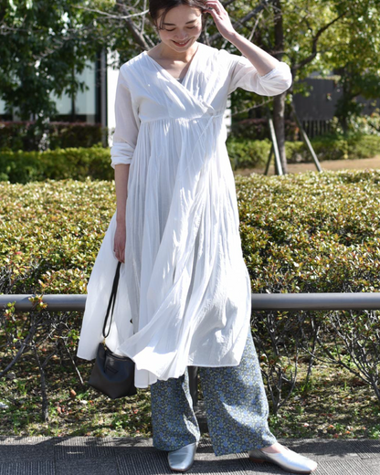 カシュクールワンピースourhome カシュクールワンピースourhome