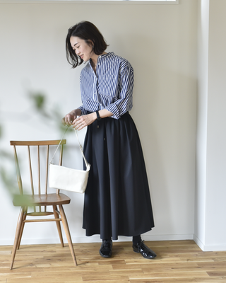 シワになりにくいロングスカート – OURHOME
