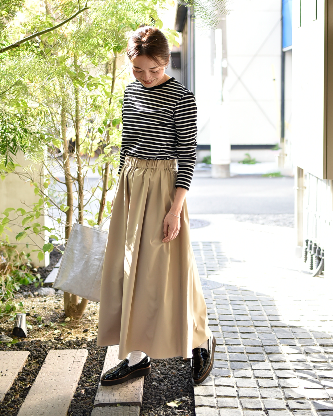 シワになりにくいロングスカート OUR シワになりにくいロングスカート – OURHOME