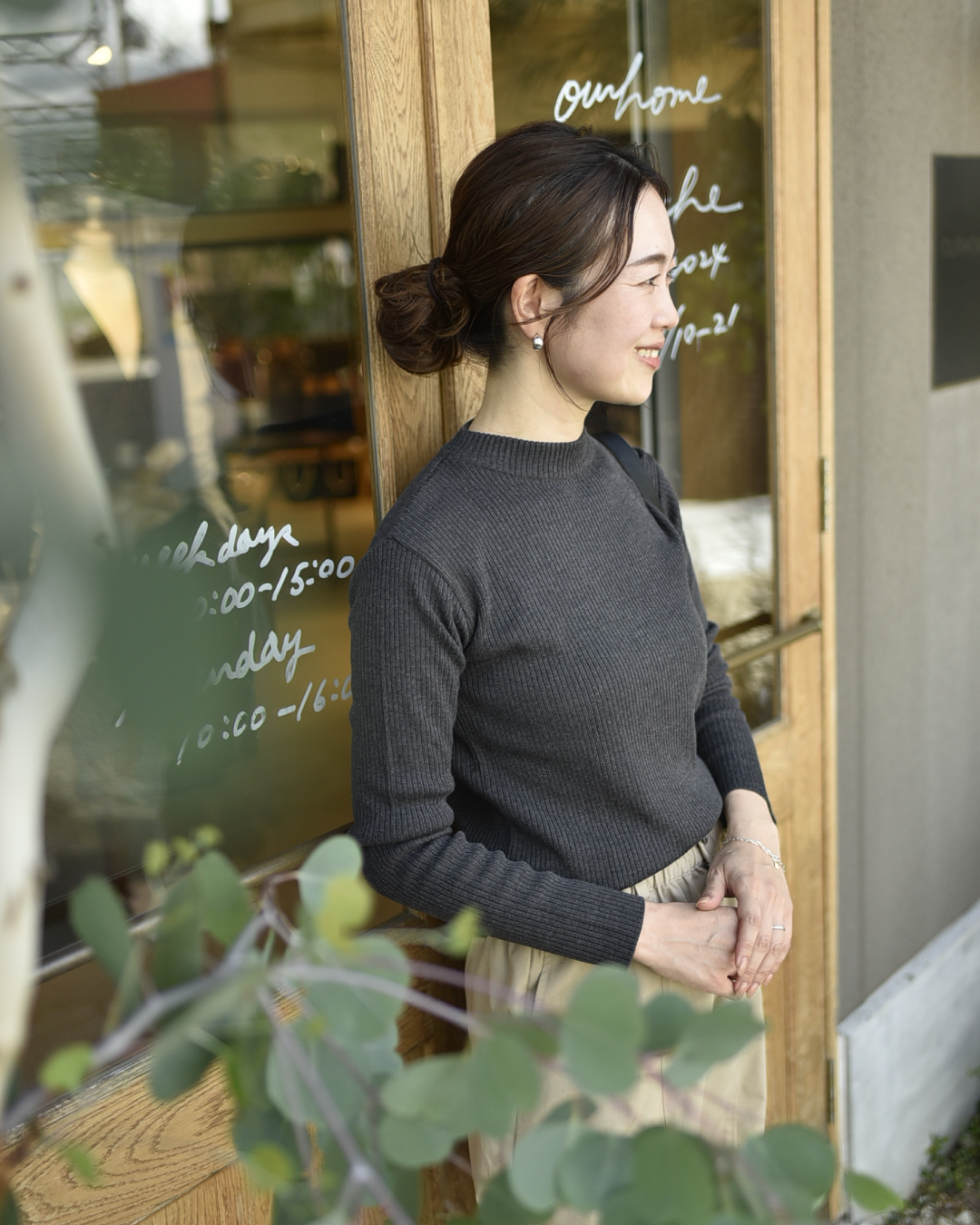 洗えるハイネックニット – OURHOME 洗えるハイネックニット – OURHOME