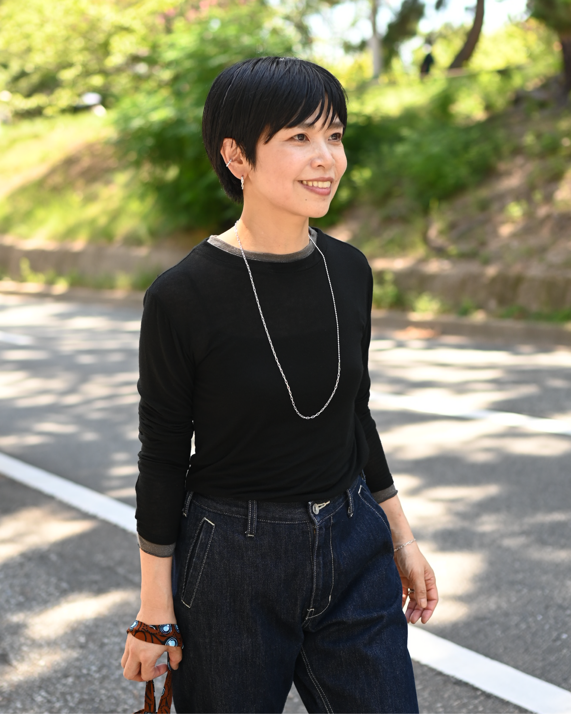 とろけるような肌触り、重ね着風カットソー – OURHOME とろけるような肌触り、重ね着風カットソー – OURHOME