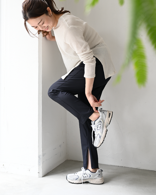 OURHOME ストレッチパンツ レディース ヨガウェア 体型カバー 動きやすい