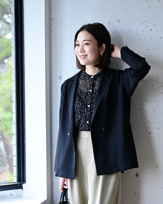 シワになりにくい、洗える軽やかジャケット - OURHOME