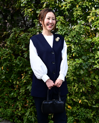 上質素材のあったかウールベスト – OURHOME